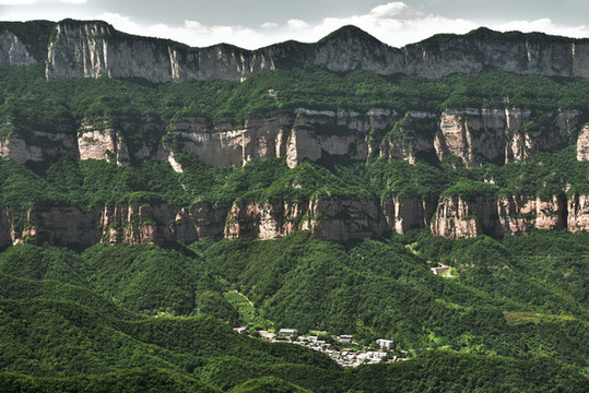 河北石家莊市贊皇縣嶂石巖景區(qū)