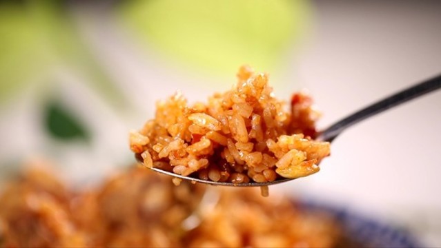 扁豆排骨肉湯拌飯米飯
