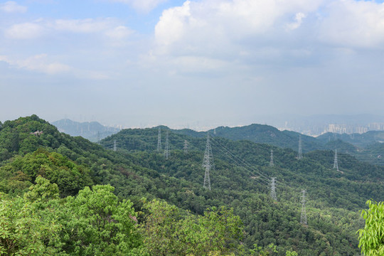 深圳鳳凰山景觀