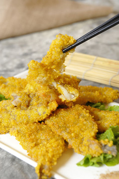 脆炸魚條