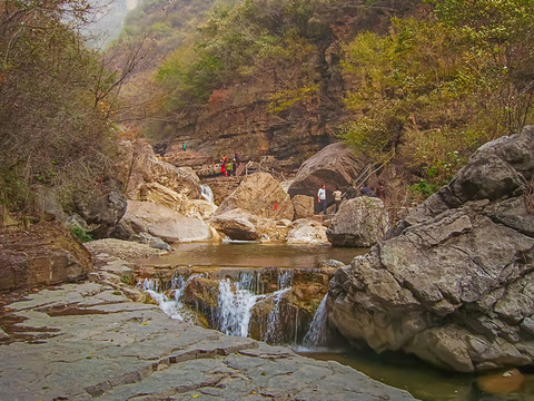 云臺山潭瀑峽