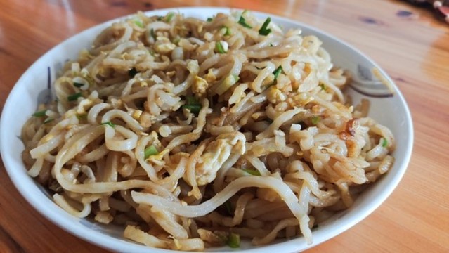 雞蛋炒粉