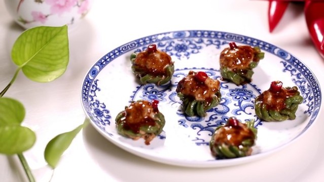 食譜豇豆釀肉