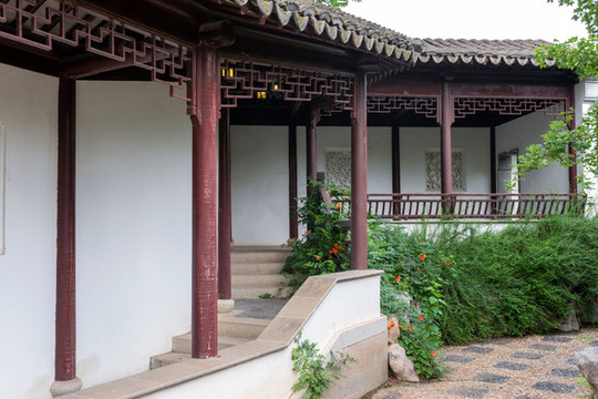 北京園博園庭院風(fēng)景
