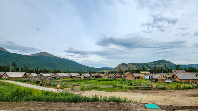 中國(guó)新疆喀納斯景區(qū)風(fēng)景