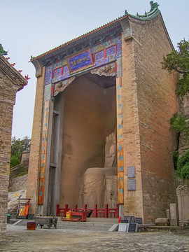 大伾山風(fēng)景區(qū)天寧寺大佛樓