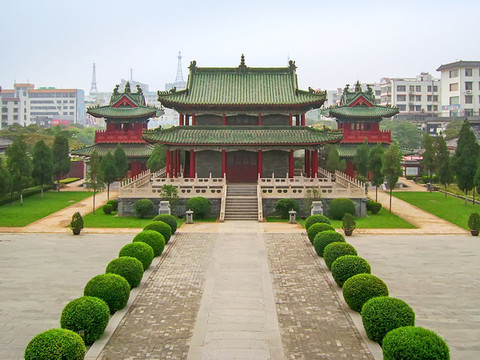 許昌春秋樓關(guān)圣殿