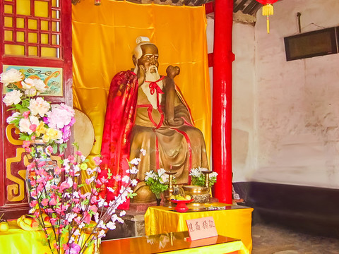 鹿邑太清宮老子塑像