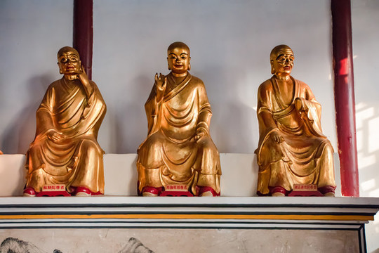 安慶市迎江寺大雄寶殿十八羅漢
