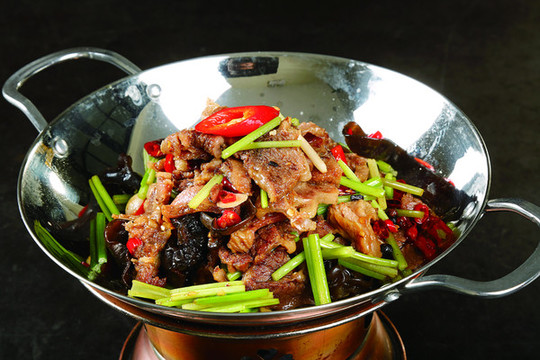 干鍋原味牛肉