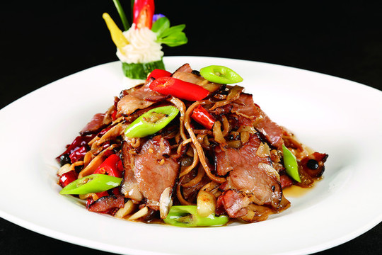 煙筍炒臘肉