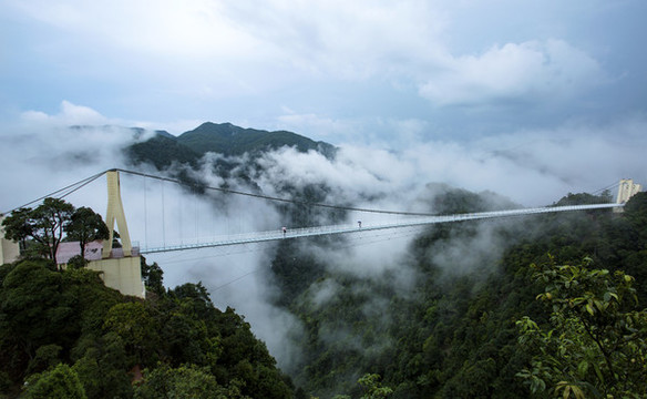 三百山玻璃棧橋