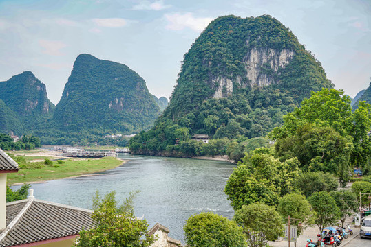桂林陽朔山水風(fēng)光大自然