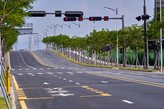 城市道路交通紅燈
