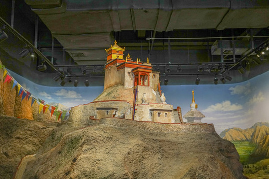 西藏建筑雍布拉康宮殿藏族建筑