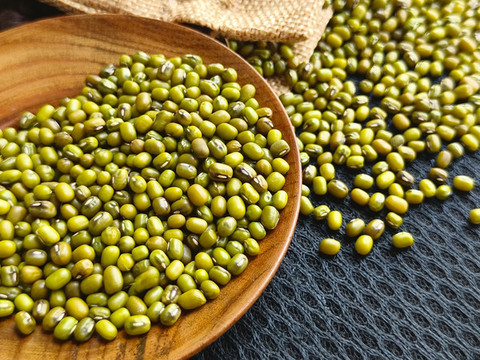 成熟綠豆拍攝