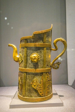 西藏銅茶壺西藏文化酥油茶壺