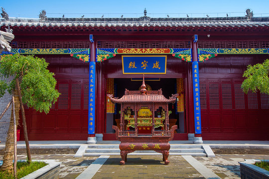 亳州花戲樓咸寧寺咸寧殿