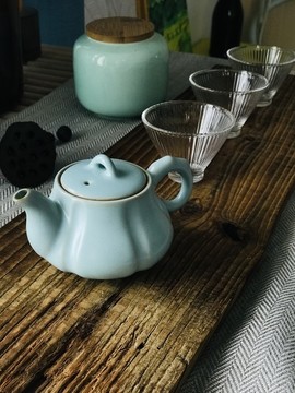 風(fēng)化木工夫茶茶具