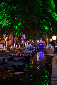 古鎮(zhèn)夜景