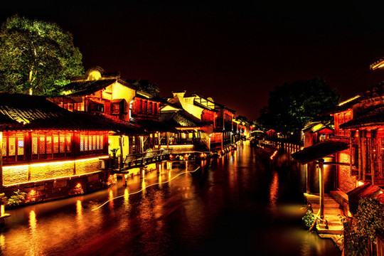 烏鎮(zhèn)夜景