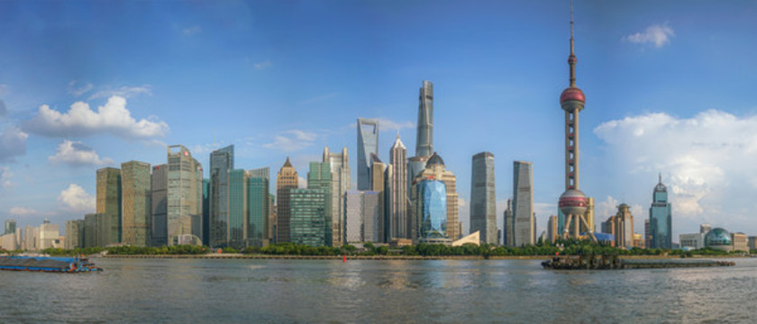 上海浦江陸家嘴風(fēng)光
