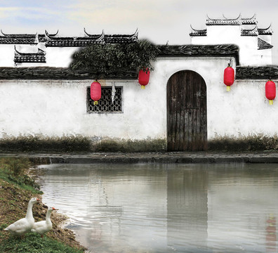 水鄉(xiāng)民居