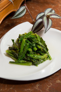 炒油麥菜