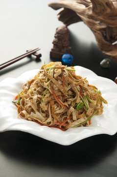 蟹黃醬拌豆皮