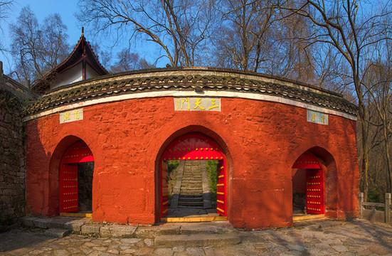 瑯琊山瑯琊寺景區(qū)三天門