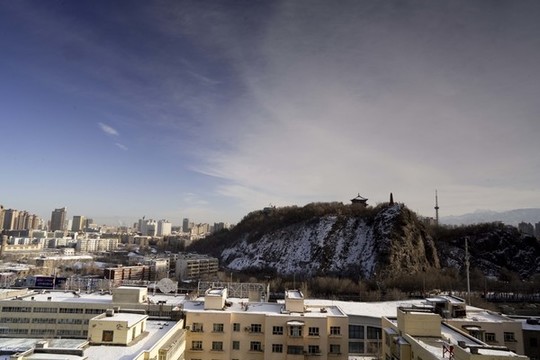城市上空