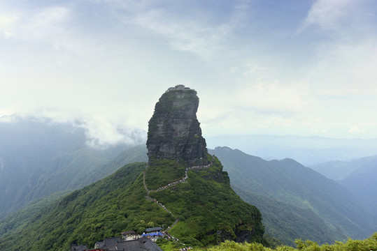 梵凈水金頂風(fēng)光