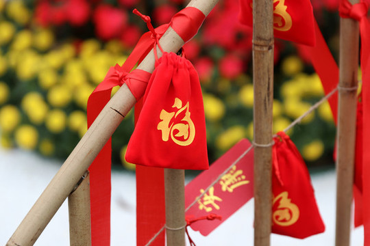 過年時的中國紅