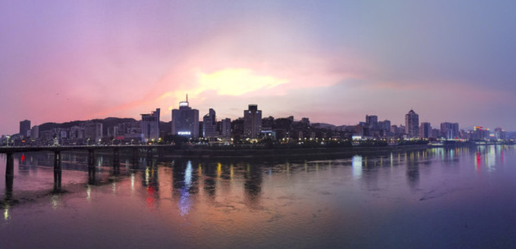 南平市延平城市晚霞