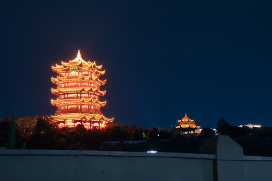 黃鶴樓夜景