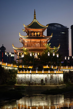 甲秀樓夜景