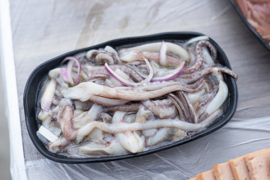 魷魚食材