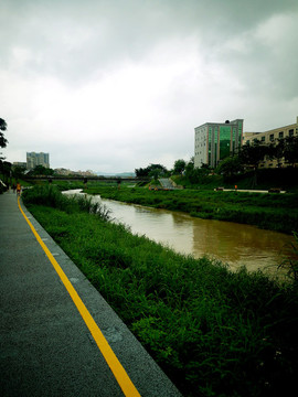 公明洋涌河道