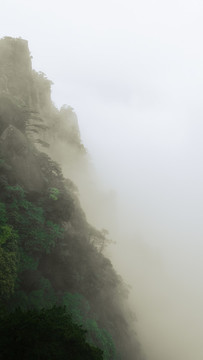 深山霧靄