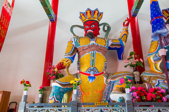 合肥開福寺西方廣目天王