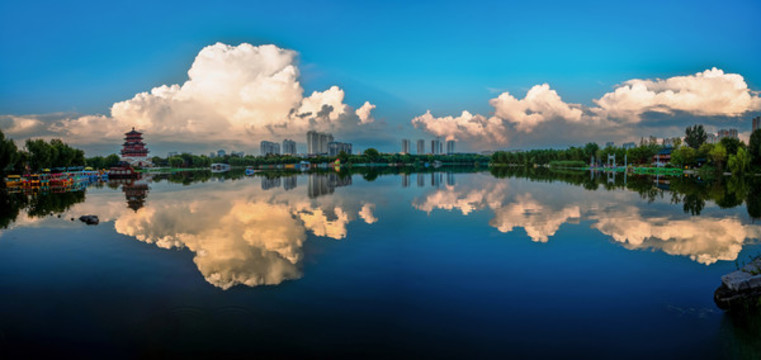 濟寧南池公園