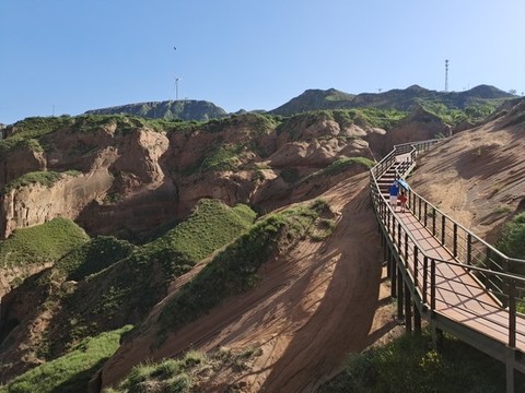 靖邊波浪谷風(fēng)景