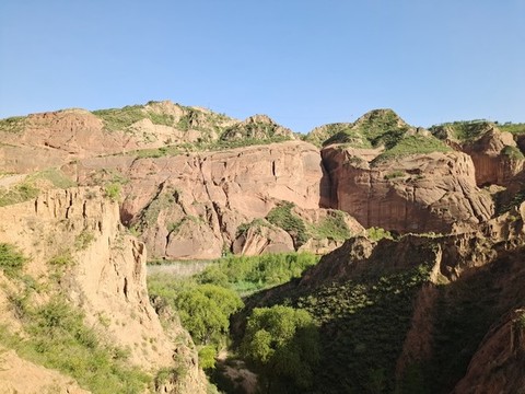 陜北土山風(fēng)景
