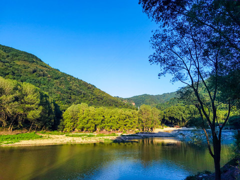 西安湯峪湖森林公園