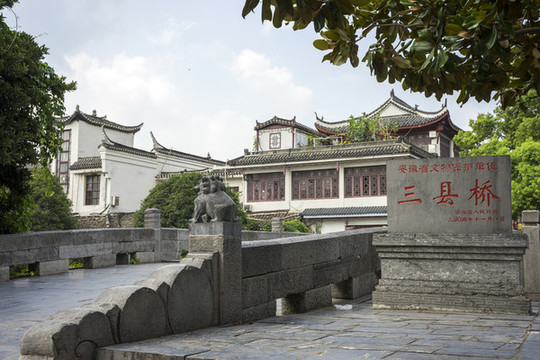 安徽省合肥市三河古鎮(zhèn)風(fēng)光