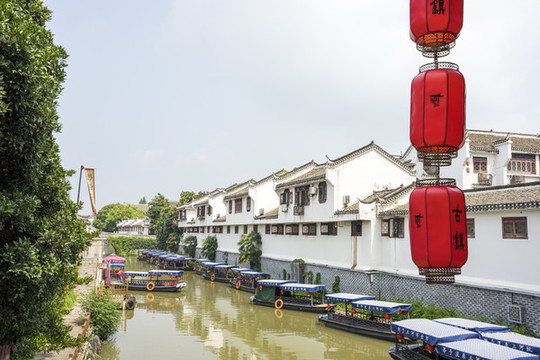 安徽三河古鎮(zhèn)景區(qū)游船