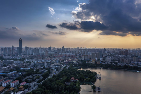 濟(jì)南城市風(fēng)景