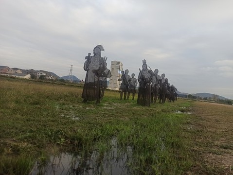 良渚遺址內(nèi)古代祭祀場(chǎng)景
