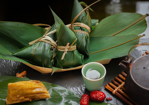 端午節(jié)美食大黃米粽子