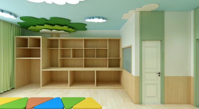 幼教早教教室柜體